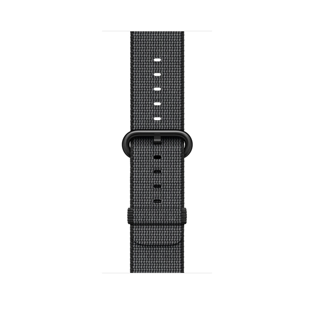 اپل واچ نسل2 اسپورت گری کیس نایلون بند مشکی 38mm
