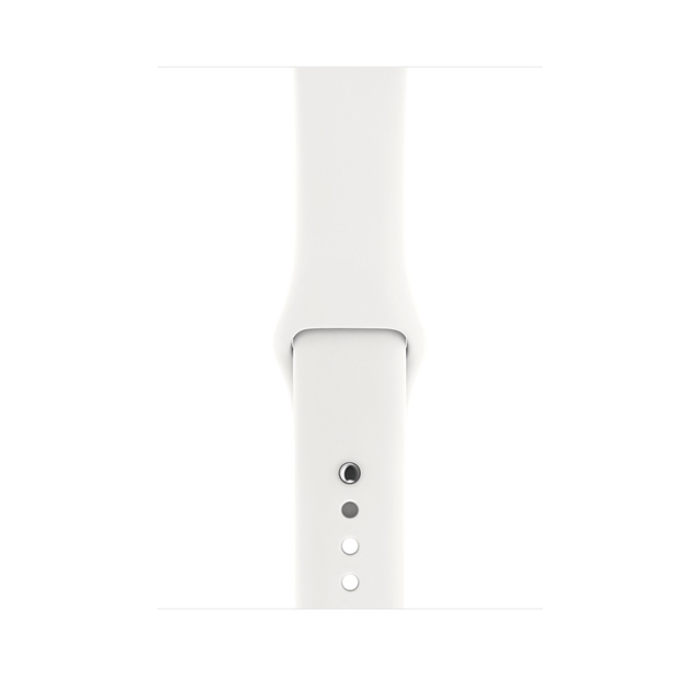 اپل واچ نسل3 سرامیک کیس اسپورت بند سفید38mm