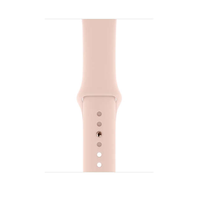 اپل واچ 4 سلولار آلومینیوم گلد اسپورت بند صورتی 40mm