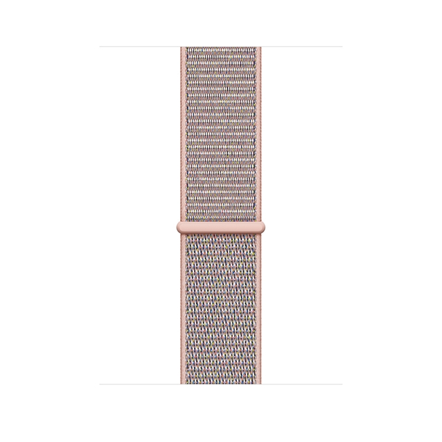 اپل واچ 4 سلولار آلومینیوم گلد اسپورت لوپ بند صورتی 44mm
