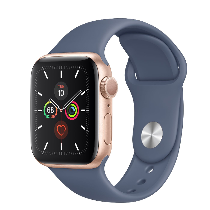 اپل واچ 5 آلومینیومی گلد اسپورت بند 40mm
