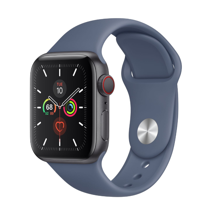 اپل واچ 5 سلولار آلومینیومی مشکی اسپورت بند 40mm