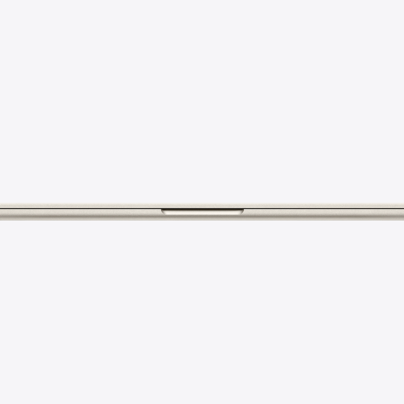 مک بوک ایر MDVD4 - M5 - استارلایت - 15 اینچ
