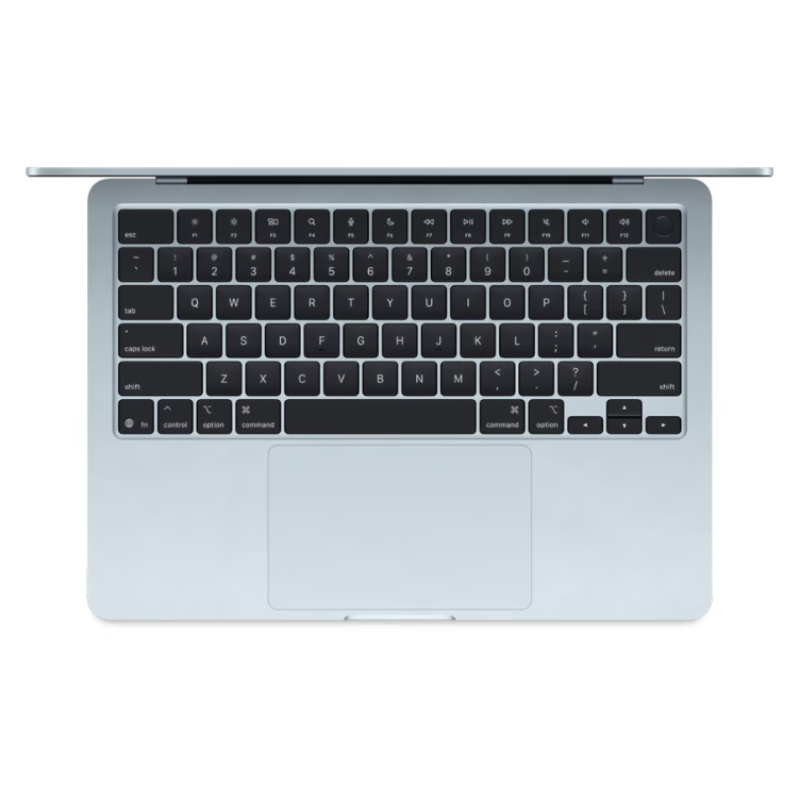 مک بوک ایر 13.6 اینچی اپل آبی آسمانی مدل 2025 MC6U4 LLA-M4-16GB RAM-512GB SSD