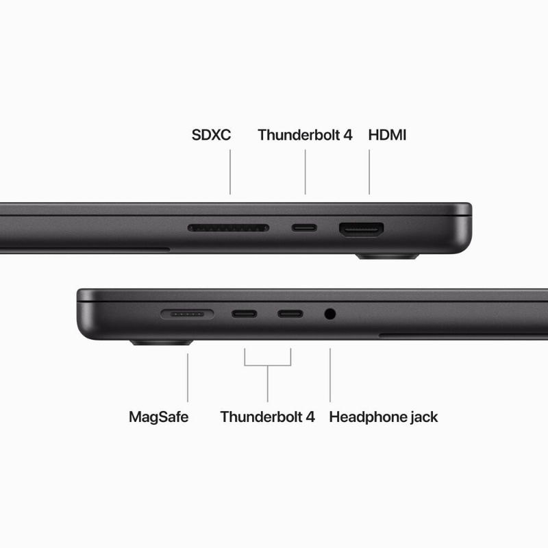 مک بوک پرو 16"  MRW13 LL/A پردازنده M3 PRO-2023 اسپیس بلک